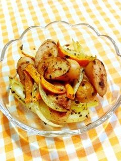 お弁当に♪バジルと塩だけ*ウィンナー炒め-レシピのメイン写真