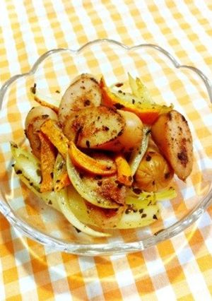 お弁当に♪バジルと塩だけ＊ウィンナー炒め-レシピのメイン写真