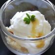 水きりヨーグルトでサバラン風スイーツ