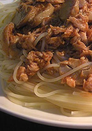 第２４４の隷使緋：スパイシーツナパスタル-レシピのメイン写真