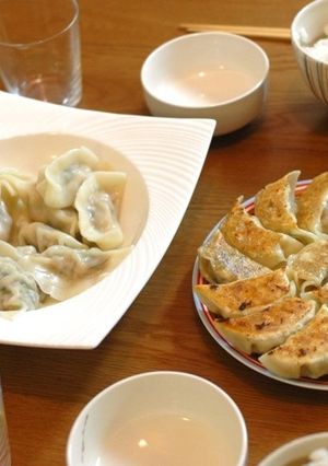 実家の手作り肉餃子-レシピのメイン写真