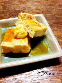 ◆厚揚げの甘酢あんかけ◆-レシピのメイン写真