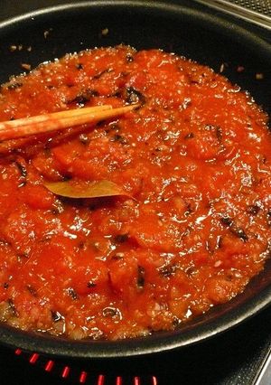 美味しいトマトソース-レシピのメイン写真