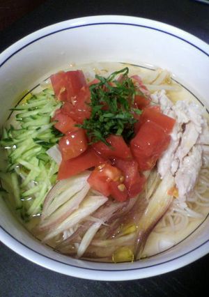 しゅーんの冷やしだしそうめん-レシピのメイン写真