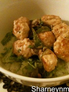 つくねマヨ照り焼き丼+くずし茶漬け-レシピのメイン写真