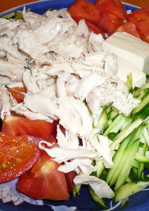 豆腐の棒々鶏サラダ-レシピのメイン写真