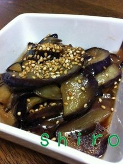 なすポン酢-レシピのメイン写真