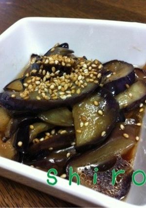 なすポン酢-レシピのメイン写真