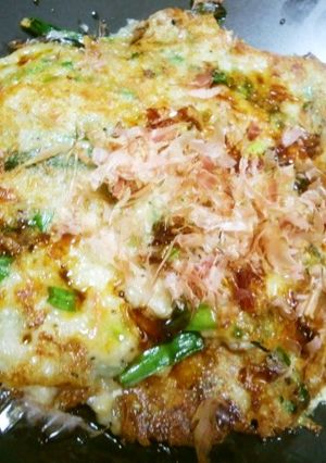 ヘルシー♪豆腐入りのニラ焼き-レシピのメイン写真