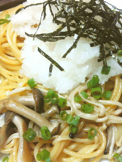 キノコと大根おろしの和風スパゲティー-レシピのメイン写真