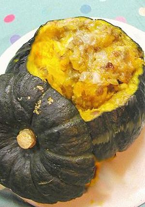 ○●まるごとカボチャのあったかいサラダ○●-レシピのメイン写真