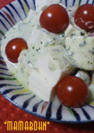 イタリアン？お豆腐のヨーグルトサラダ-レシピのメイン写真