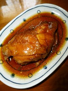 ざらめと醤油だけ☆鶏もも煮♡(甘露煮)-レシピのメイン写真