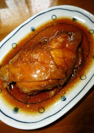 ざらめと醤油だけ☆鶏もも煮♡（甘露煮）-レシピのメイン写真