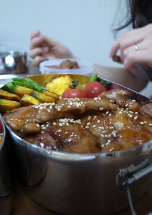お弁当に◎豚肉のくわ焼き-レシピのメイン写真