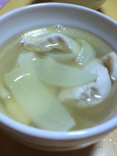 高野豆腐のチキンスープ-レシピのメイン写真