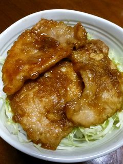 秘密の生姜焼き丼-レシピのメイン写真