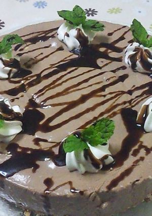 チョコチーズケーキ-レシピのメイン写真