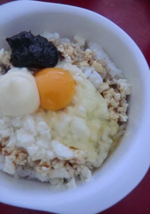 お酢で卵がけのりマヨご飯-レシピのメイン写真