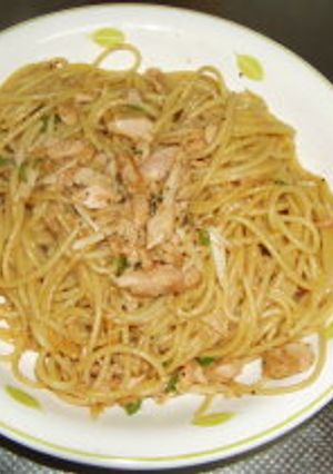 ツナと青唐辛子のスパゲティ★(変りペペロンチーニ風?!)-レシピのメイン写真