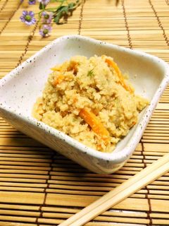 お酢たっぷり家のおから煮-レシピのメイン写真