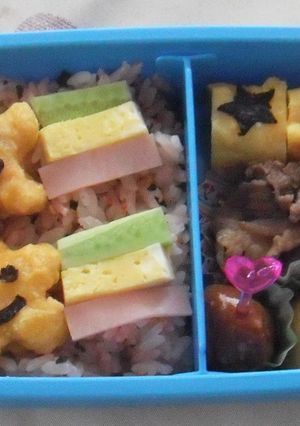 流れ星弁当-レシピのメイン写真