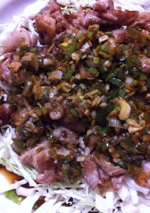 豚の焼きから揚げ香味ソース-レシピのメイン写真