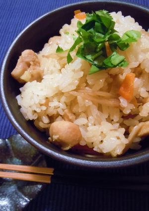 鶏ごぼうの混ぜご飯-レシピのメイン写真