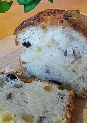翌日がおいしい！フルーツパウンドケーキ-レシピのメイン写真