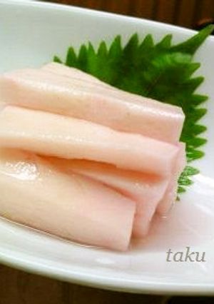 長いもの梅酢漬け-レシピのメイン写真