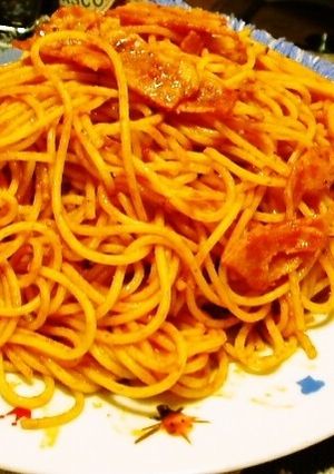 むかしっぽいナポリタン-レシピのメイン写真