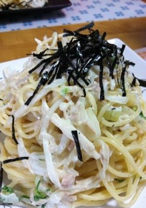 和風☆ツナマヨパスタ☆-レシピのメイン写真