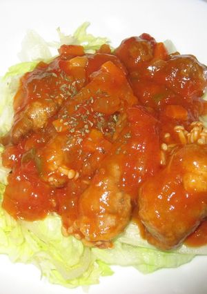 ガッツリ食べれる豚巻き、トマト煮込み-レシピのメイン写真