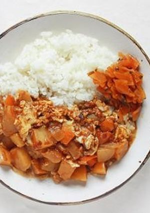 ふんわり卵とじカレー。-レシピのメイン写真