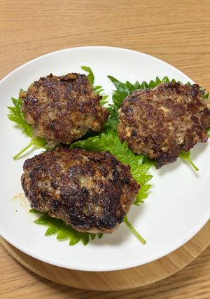 マッシュルームの豆腐ハンバーグ-レシピのメイン写真
