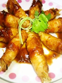 簡単☆焼き肉のタレでもやしの豚肉巻き-レシピのメイン写真