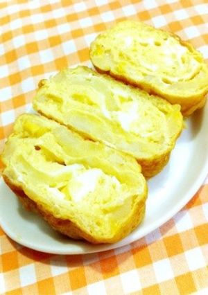 お弁当に♪じゃがバタコーンの卵焼き-レシピのメイン写真