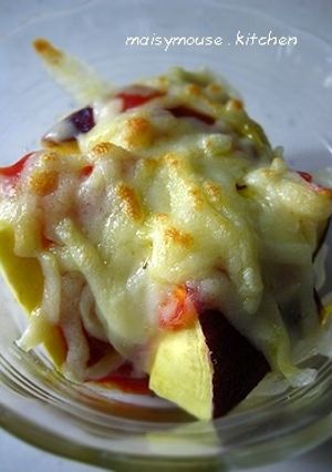 さつまいものおやつグラタン-レシピのメイン写真