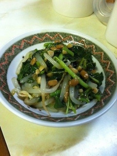 モロヘイヤをちょっと一味かえて-レシピのメイン写真