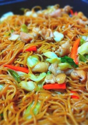 (●⁰౪⁰●)ソース使わない✖焼きそば！-レシピのメイン写真