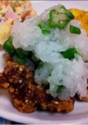 簡単美味しい♡大根とオクラのまぜまぜ♫-レシピのメイン写真
