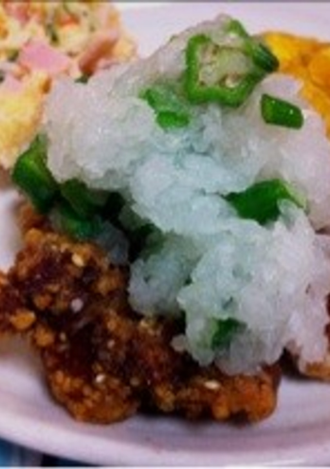 簡単美味しい♡大根とオクラのまぜまぜ♫-レシピのメイン写真