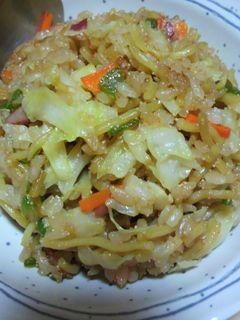 明太子そばめし和風チャーハン-レシピのメイン写真