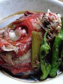 金目のカマ豆鼓香辛煮-レシピのメイン写真