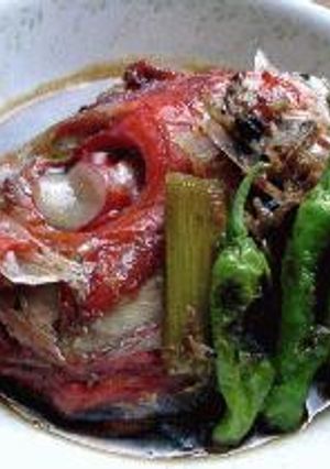 金目のカマ豆鼓香辛煮-レシピのメイン写真