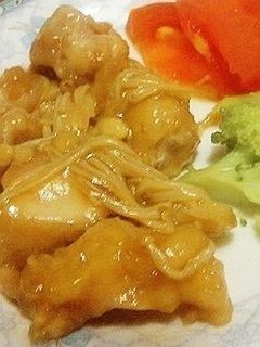 鶏肉とキノコの炒めもの-レシピのメイン写真