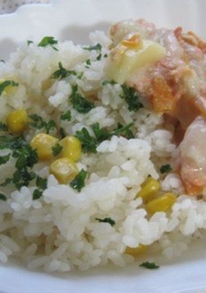 コーンライス（シチューなど用）-レシピのメイン写真