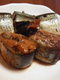 圧力鍋で簡単!母直伝☆さんまの梅煮-レシピのメイン写真