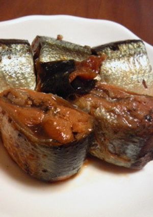 圧力鍋で簡単!母直伝☆さんまの梅煮-レシピのメイン写真