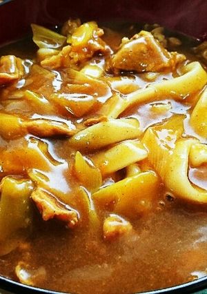 本格☝お蕎麦屋さんシリーズ♪カレー南蛮-レシピのメイン写真